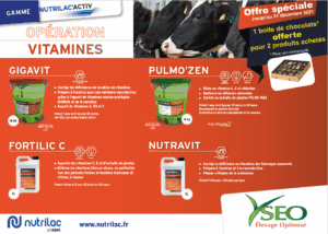 Opération Vitamines – Promotion sur les produits NUTRILAC !