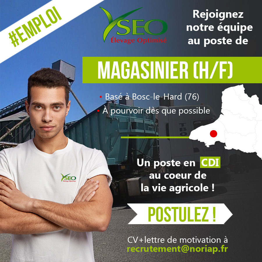 offre d'emploi magasinier