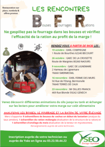Améliorer la marge de son élevage : rencontres Bouses Fourrages Rations