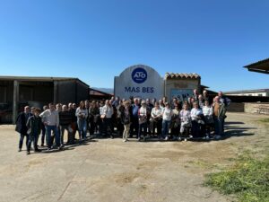 Farm tour : 46 participants lors du voyage en Espagne