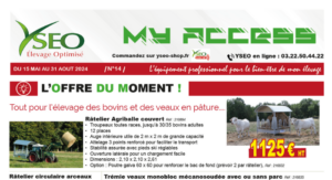 MY ACCESS Mai-Août 2024 – Équipement pour le bien-être de mon élevage